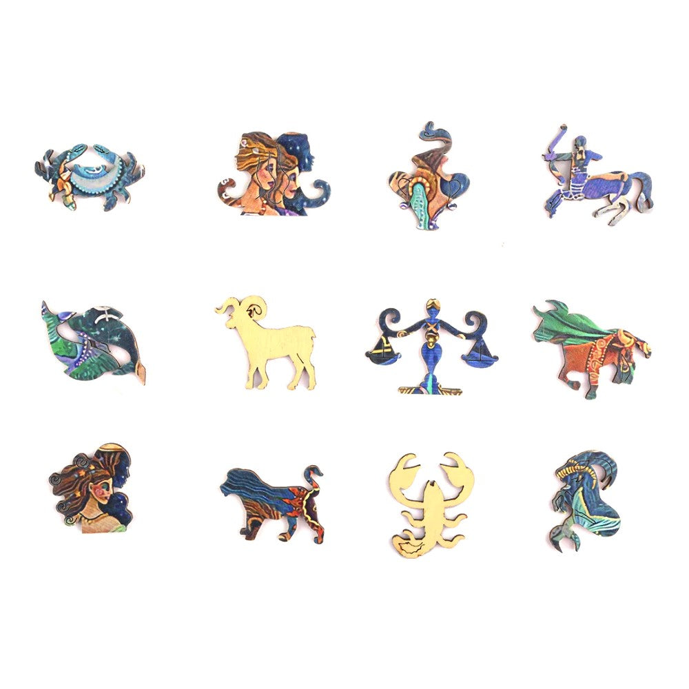 Horoscope Wooden Jigsaw Puzzle