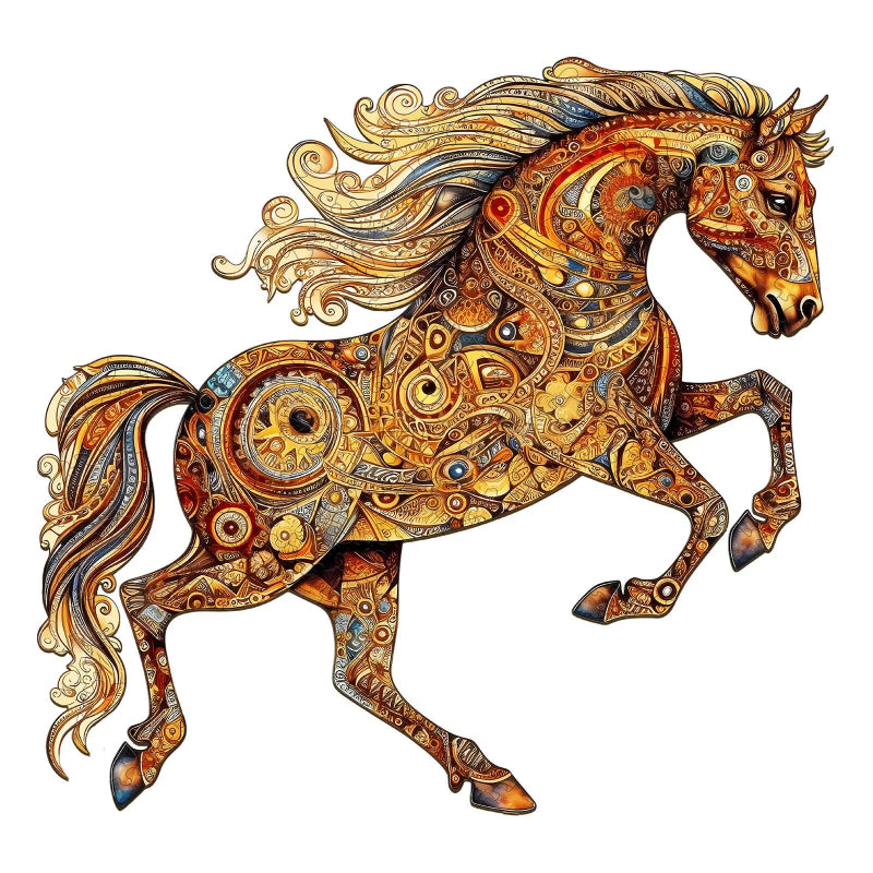 Horse Wooden Jigsaw Puzzle