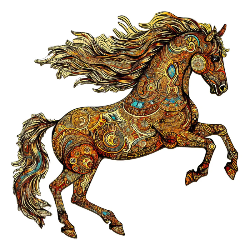 Horse Wooden Jigsaw Puzzle