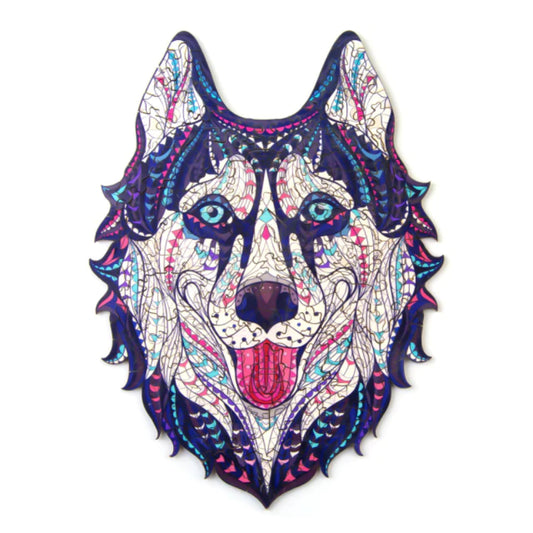 Husky Wooden Jigsaw Puzzle