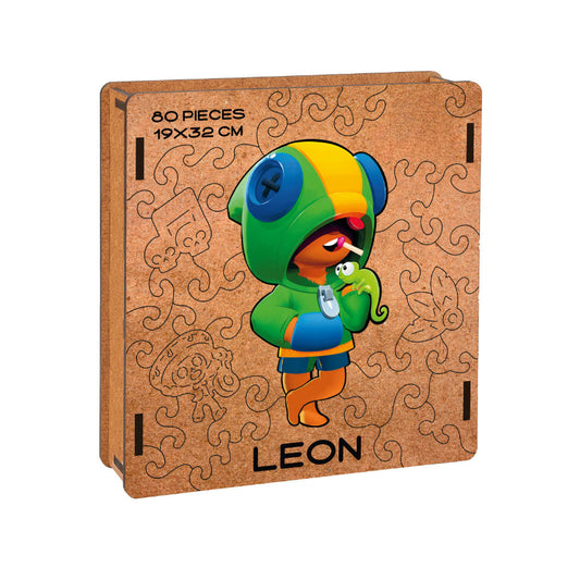 Leon Character Wooden Puzzle