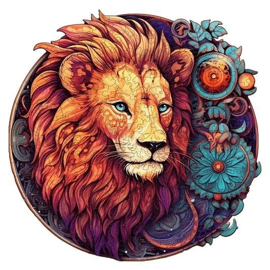 Lion Wooden Jigsaw Puzzle