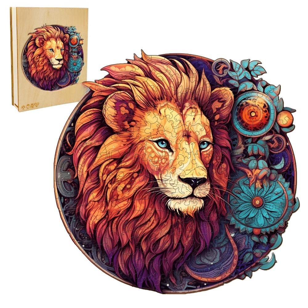 Lion Wooden Jigsaw Puzzle