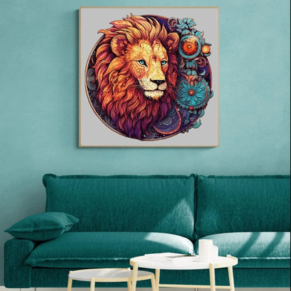 Lion Wooden Jigsaw Puzzle