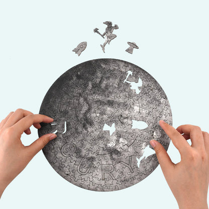 Mercury Wooden Jigsaw Puzzle