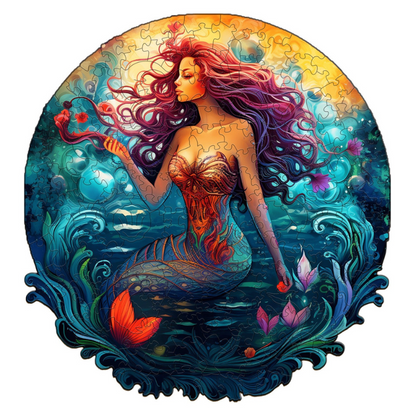 Mermaid Wooden Jigsaw Puzzle