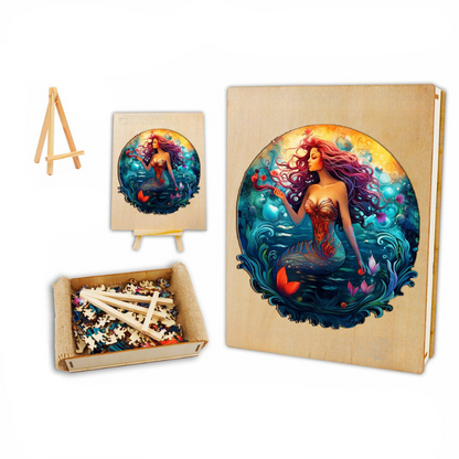 Mermaid Wooden Jigsaw Puzzle