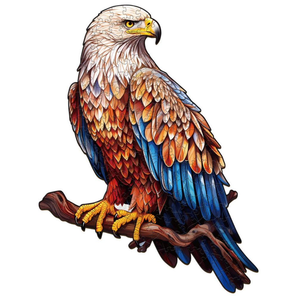 Mighty Eagle Wooden Jigsaw Puzzle