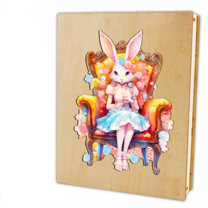 Miss Rabbit Wooden Jigsaw Puzzle