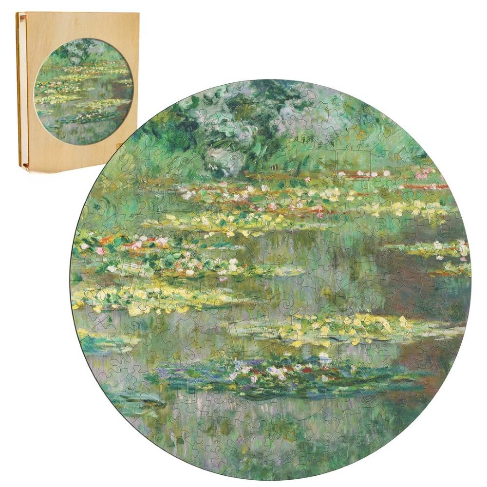 Monets Water Lilies Wooden Jigsaw Puzzle