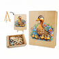 Mother Duck And Ducklings Wooden Jigsaw Puzzle