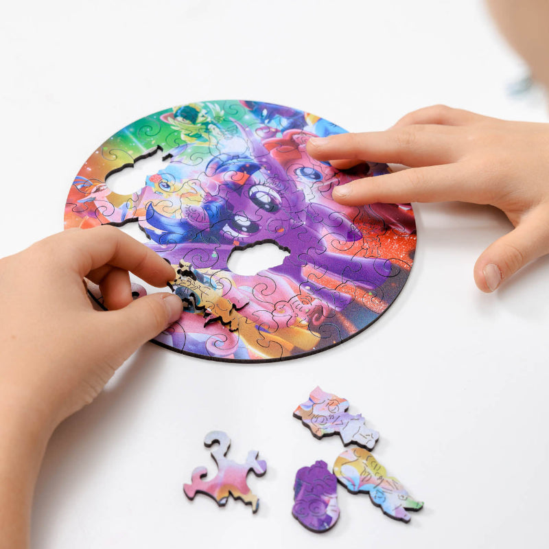 My Little Pony Themed Wooden Puzzle