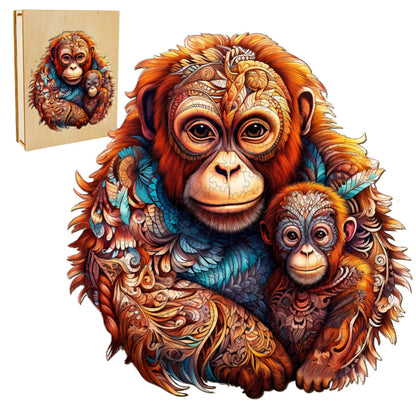Orangutan Wooden Jigsaw Puzzle