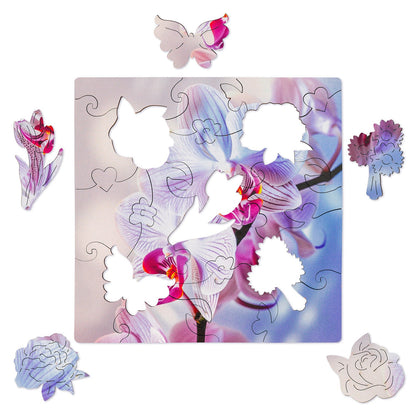 20 Pieces Orchid Blossom Puzzle Set