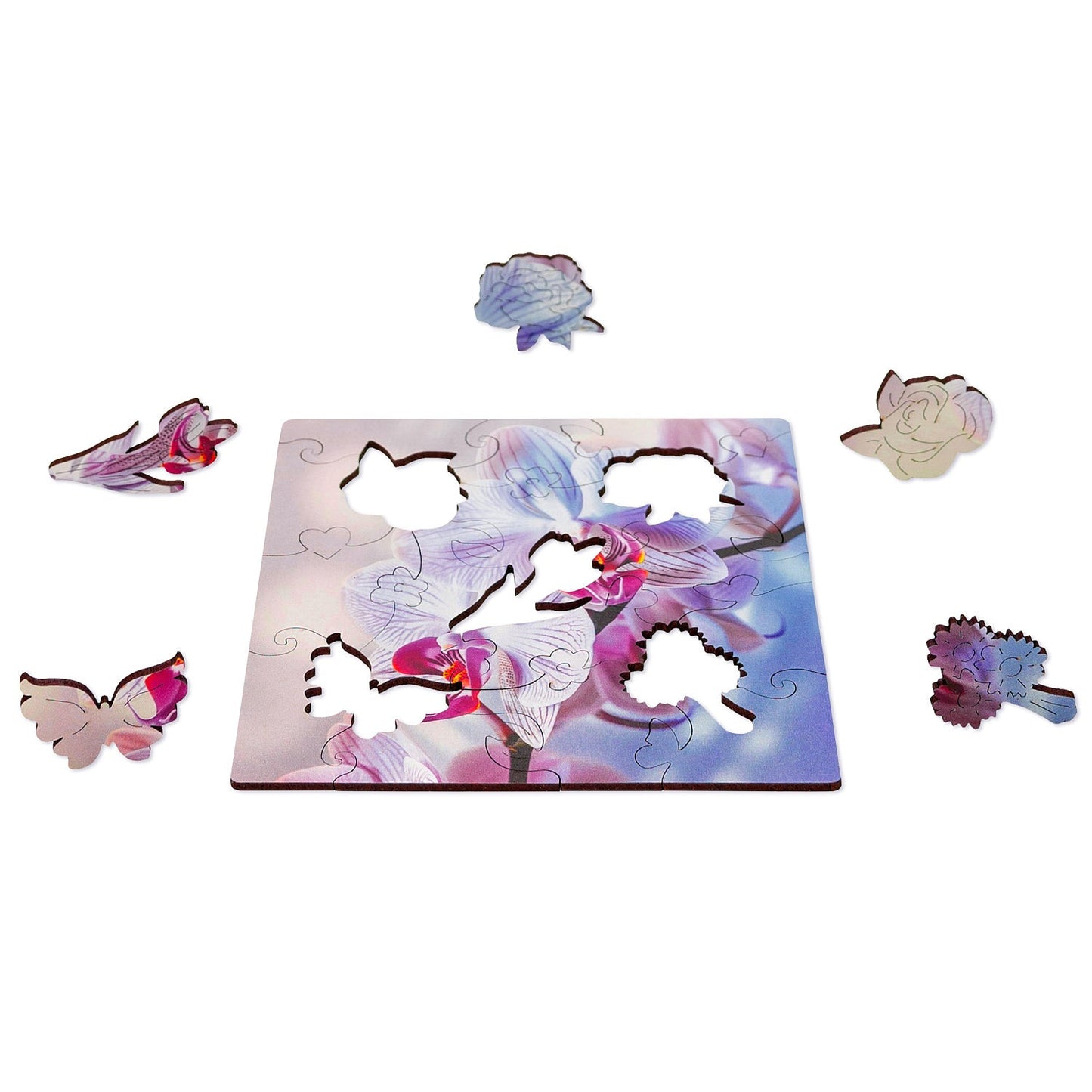 20 Pieces Orchid Blossom Puzzle Set