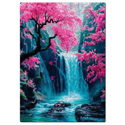 200 Pieces Blossom Cascade Puzzle Set