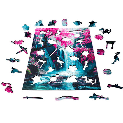 200 Pieces Blossom Cascade Puzzle Set