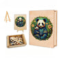 Panda Family Wooden Jigsaw Puzzle