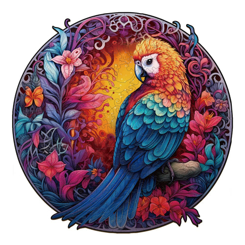 Parrot Wooden Jigsaw Puzzle