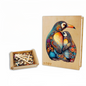 Penguin Family Wooden Jigsaw Puzzle