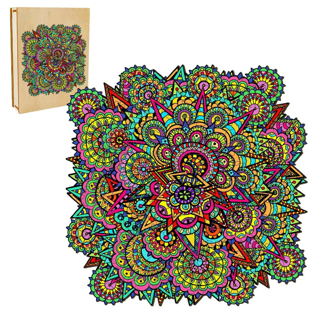 Psychic Celebration Wooden Jigsaw Puzzle