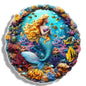 Mermaid And Coral Reef Wooden Puzzle