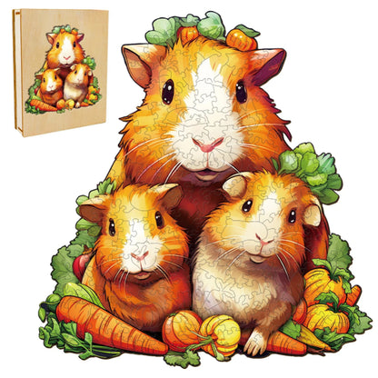 Bunny Family Jigsaw Puzzle Set