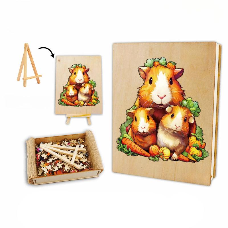 Bunny Family Jigsaw Puzzle Set