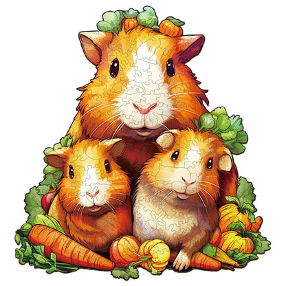 Bunny Family Jigsaw Puzzle Set