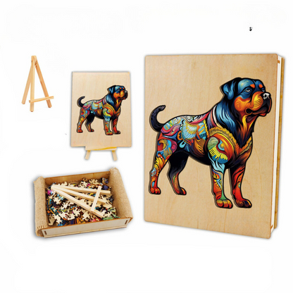 Rottweiler Wooden Jigsaw Puzzle