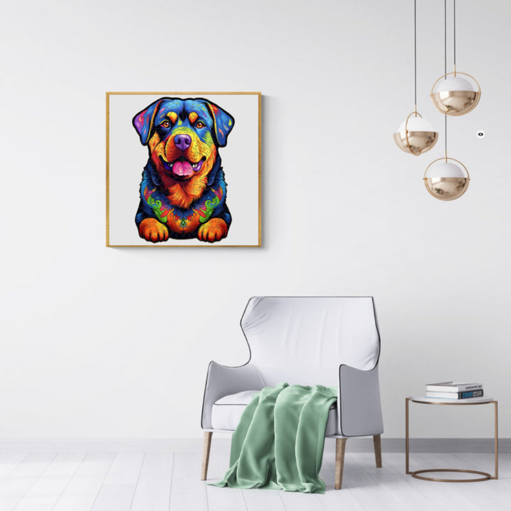 Rottweiler Wooden Jigsaw Puzzle