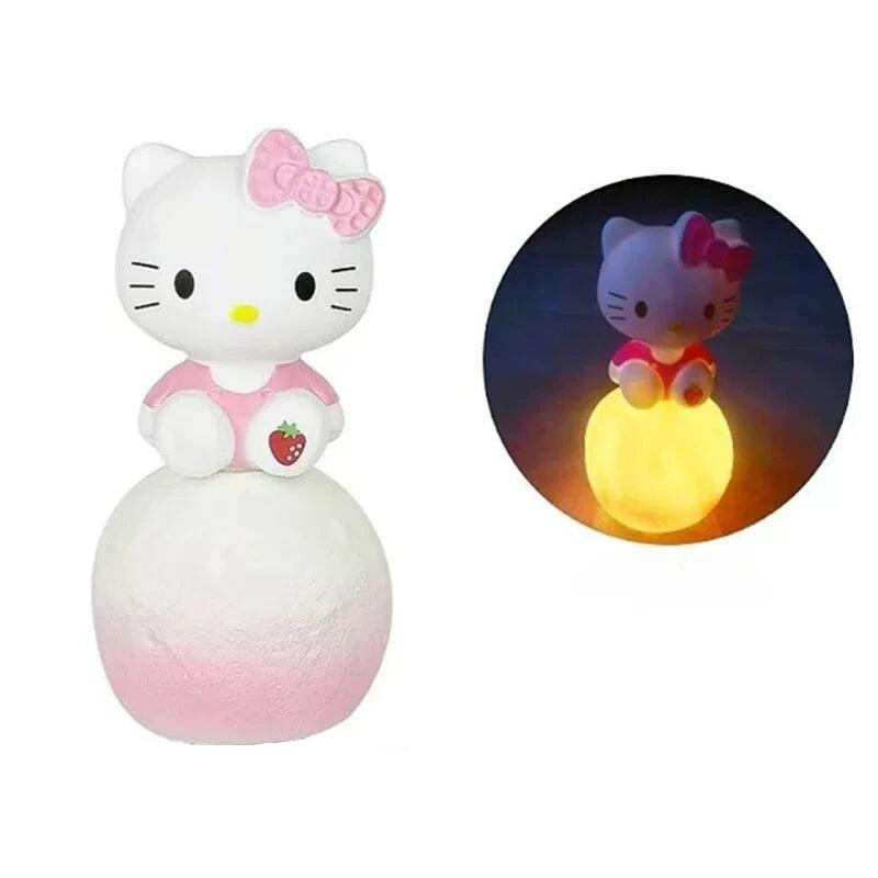 Kitty Character Night Light Lamp