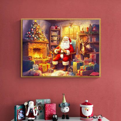 Santa Claus Wooden Jigsaw Puzzle