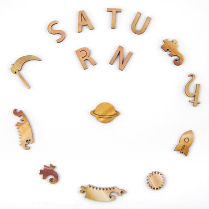 Saturn Wooden Jigsaw Puzzle