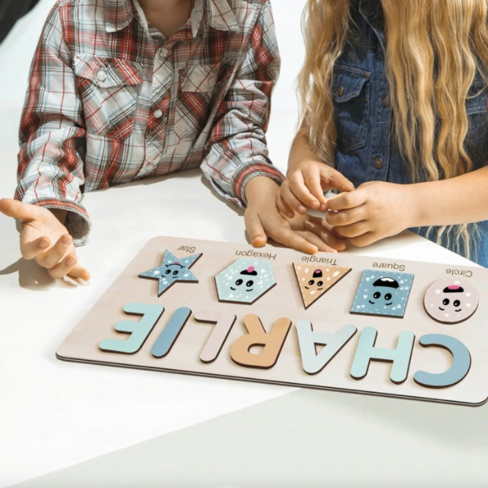 Siesta Custom Wooden Name And Numbers Puzzle