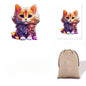 Small Cat Wooden Jigsaw Puzzle