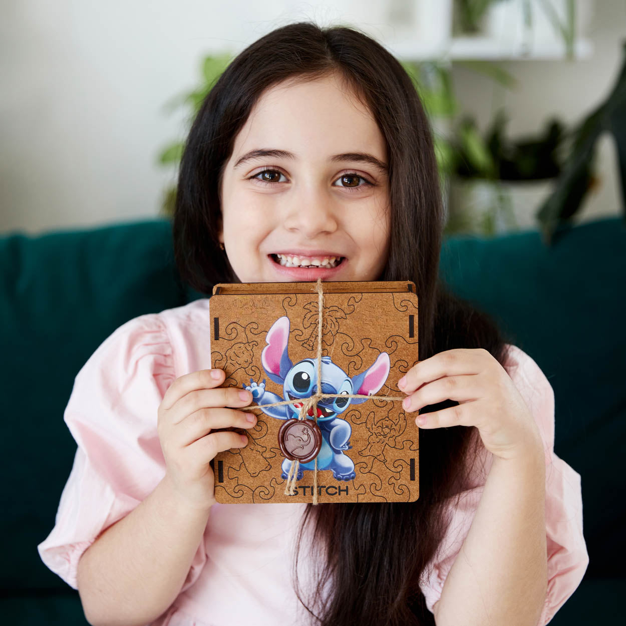 Stitch Puzzle Set With 100 Pieces