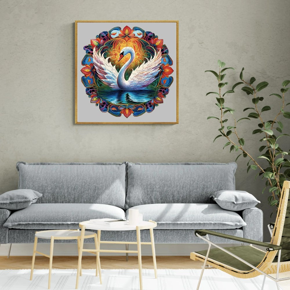 Swan Wooden Jigsaw Puzzle