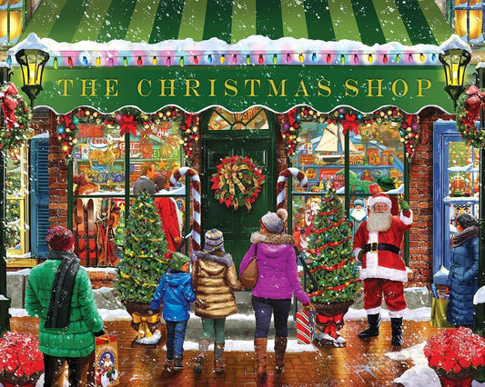 The Christmas Shop Festive Wonderland Christmas Puzzle