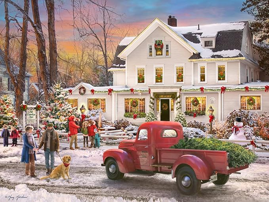 The Inn At Christmas 550 Piece Jigsaw Puzzle