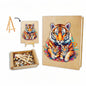 Tiger Family Wooden Jigsaw Puzzle