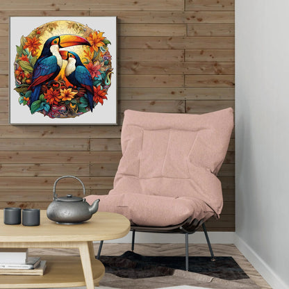 Toucans Wooden Jigsaw Puzzle