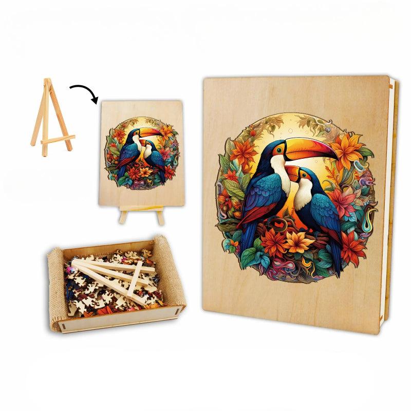 Toucans Wooden Jigsaw Puzzle