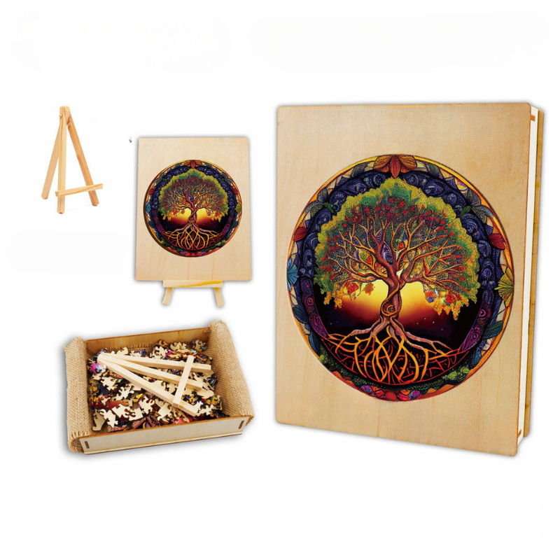 Tree Roots Wooden Jigsaw Puzzle