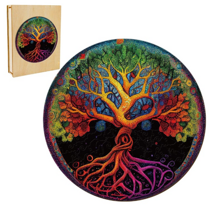 Tree Themed Wooden Puzzle