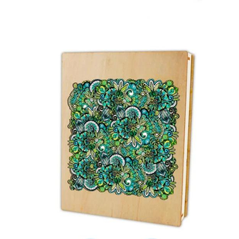 Tropical Illusion Wooden Jigsaw Puzzle