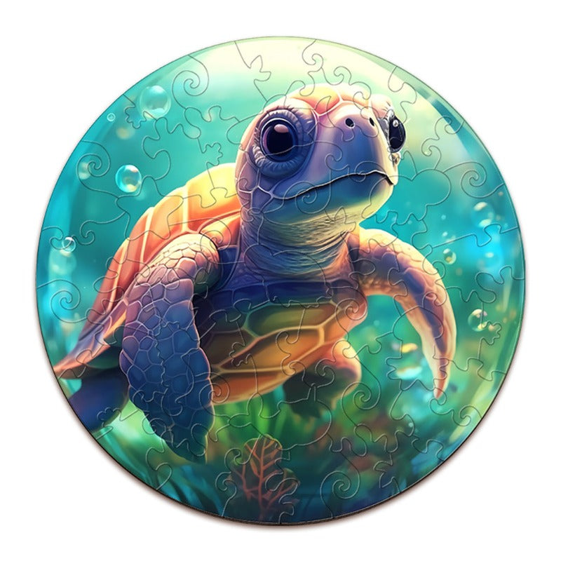 Turtle Wooden Jigsaw Puzzle