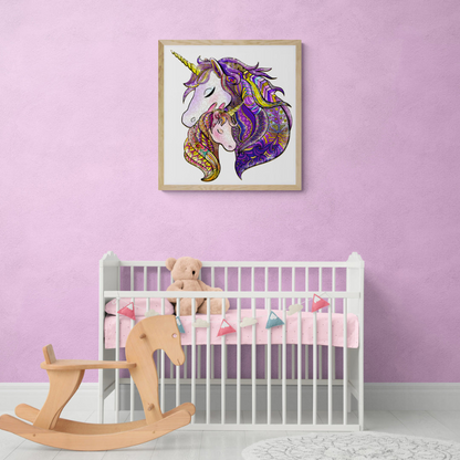 Unicorn Wooden Jigsaw Puzzle