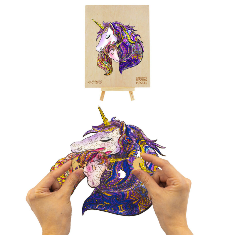 Unicorn Wooden Jigsaw Puzzle