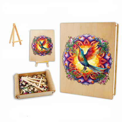 Hummingbird Wooden Jigsaw Puzzle